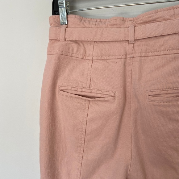 🌼GAP Pink PaperBag Tie Waist Pants -Size 4 - Picture 3 of 6